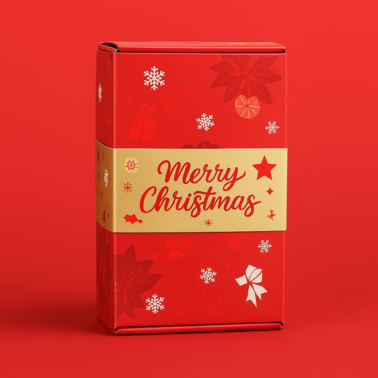 GoldenGift Chistmas Burst Box