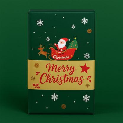 GoldenGift Chistmas Burst Box