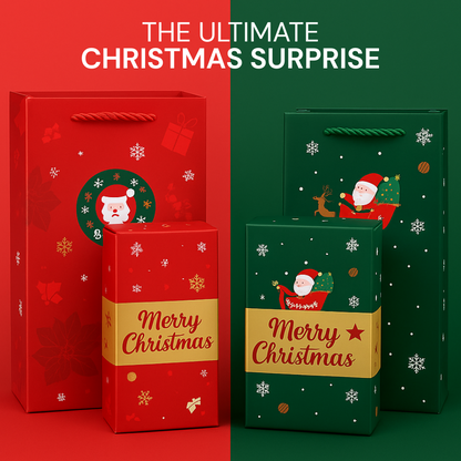 GoldenGift Chistmas Burst Box